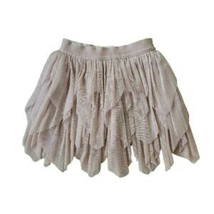 Afton Street Pink Pointy Tulle Skirt